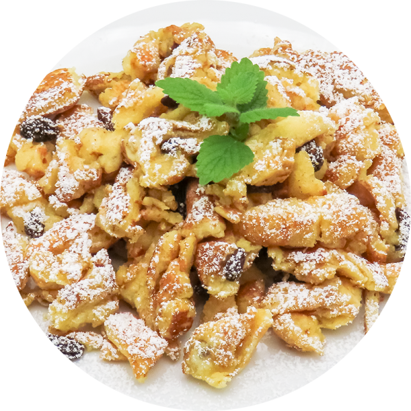 Frischer Kaiserschmarrn